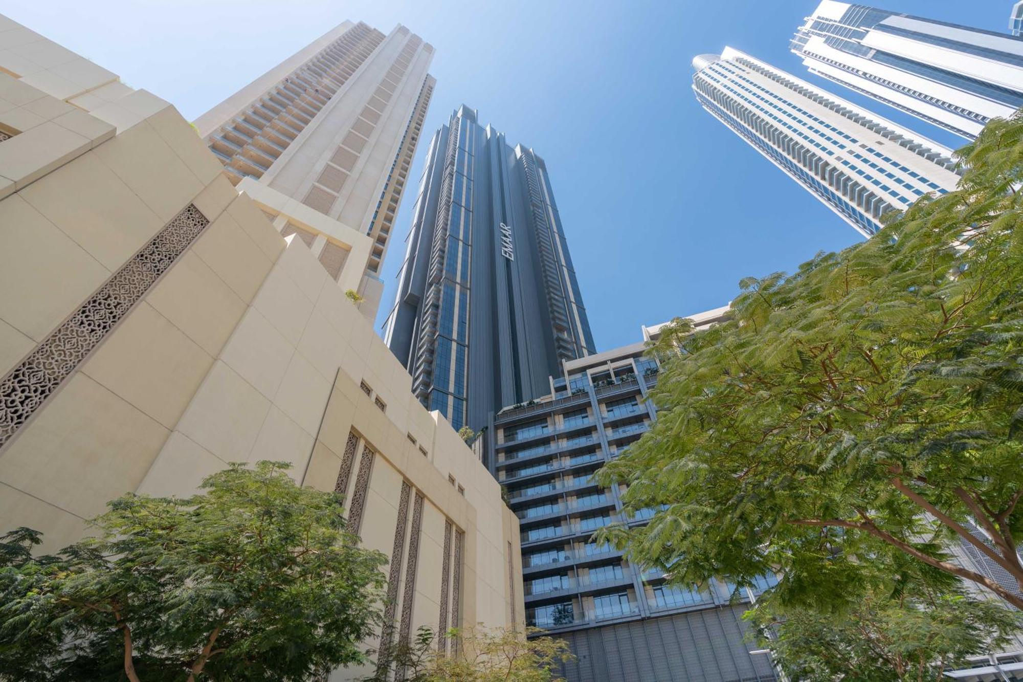 Lux Apt-Burj View Opp. Dxb Mall Dubái Exterior foto